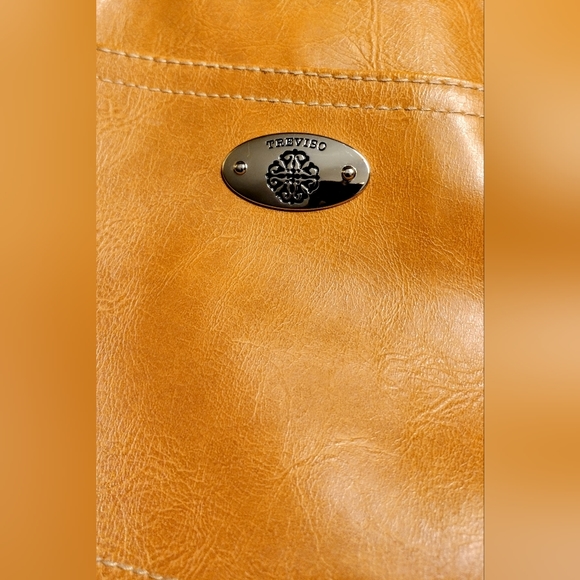 Treviso brown leather shoulder bag - Picture 8 of 8